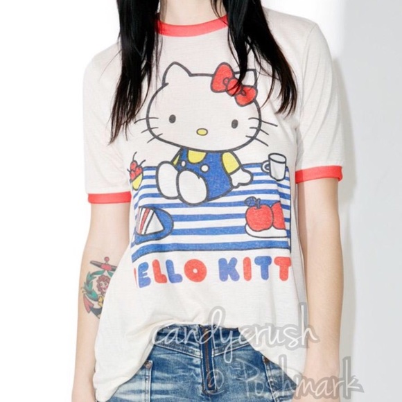 Sanrio Tops - Japan LA for Hello Kitty Sanrio Tee Sz Sma…